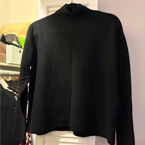 Everlane Square Crop Cashmere Turtleneck